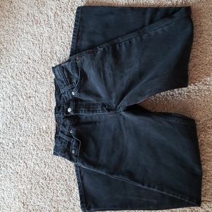 Levi's Regular Relax Fit High Waisted Black Jeans